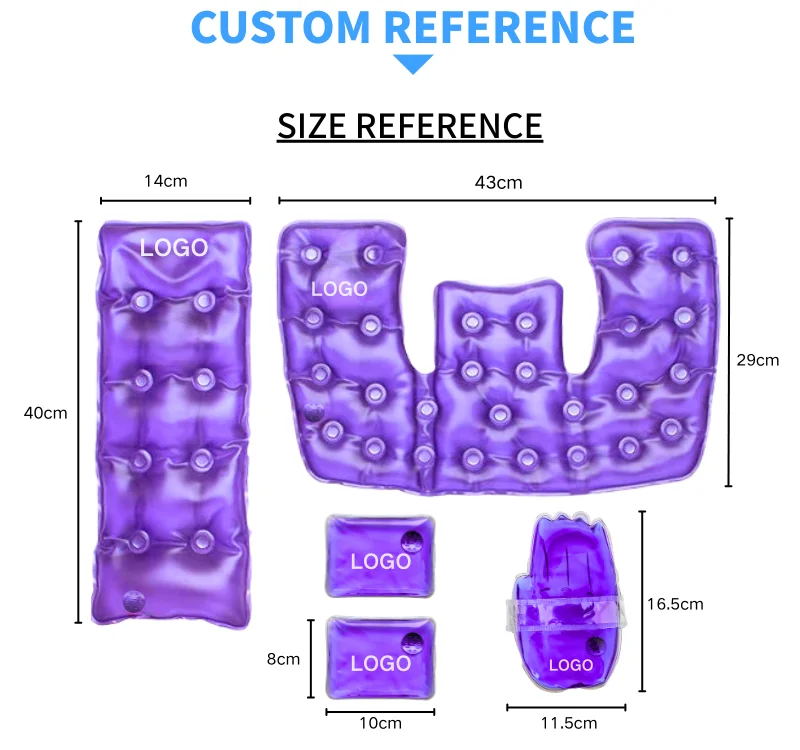 Click Hot Packs Magic Click Heat Pack Reusable Heat Pack for Neck Shoulder Back Knee Hand Foot PVC Gel Hot Heat Pad PAIN RELIEF