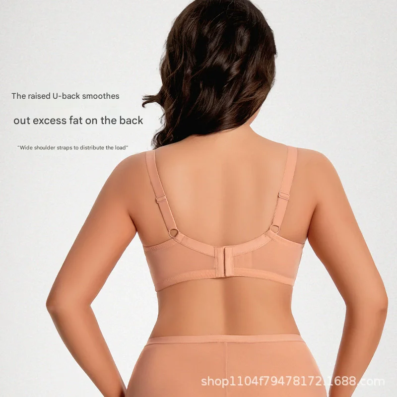 M010 underwire bra cup and strap detail