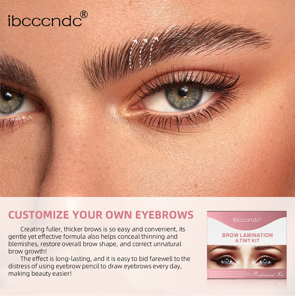 Professional Semi-permanent Brow Lamination And Tint Lash Lift Kit ...