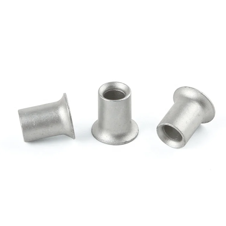 Carrier type flat rivet silver grey dacromet alloy steel for automobile industry