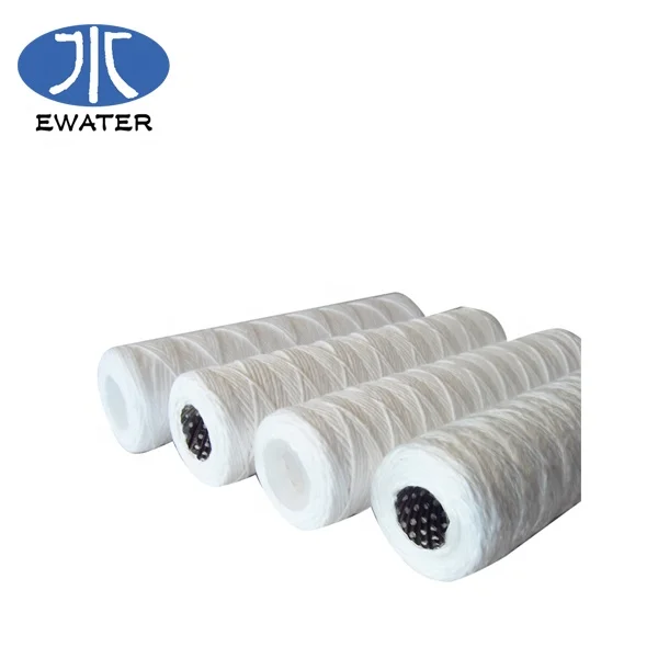 Cartucce Polipropilene Cartucce Filtranti Filo Avvolto 10'' 50 Micron - Made In Italy Per Depurazione Acqua Cartuccia Filo Avvolto 50 Micron - 3