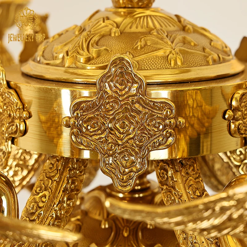 Украшения художественная стеклянная чаша подвесной светильник Арабская люстра Атлантис антикварные латунные люстры для спальни