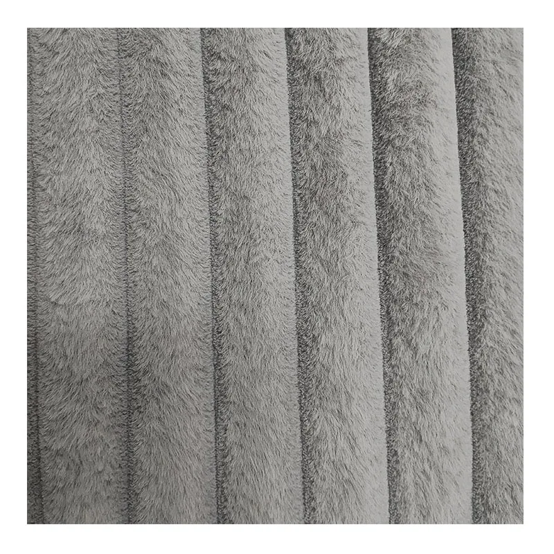 10mm rabbit faux fur Imitation Rabbit Hair Fabric Rabbit Faux Fur Plush Fabric For Coat Winter Garment