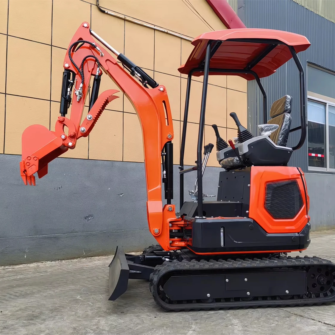 HT18Pro Kina Hidraulični Guseničarski Mini Bager Kineski Mini Kopac na Prodaju