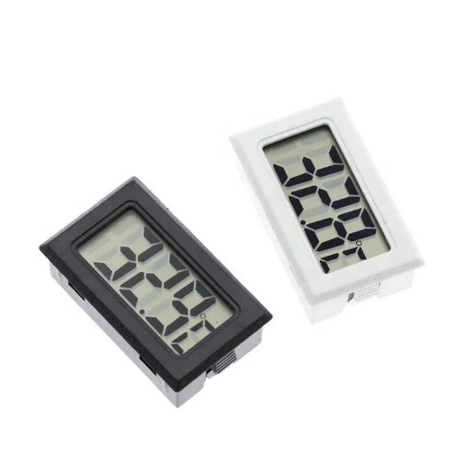 Mini Indoor Temperature Humidity Meter Digital LCD Thermometer Hygrometer 