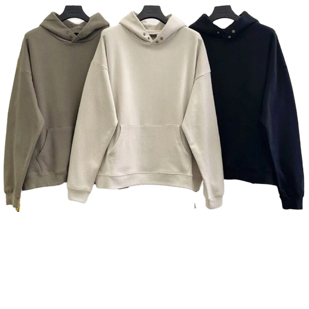 High Quality Antishrink Custom Logo Streetwear Blank Unisex Hoodie