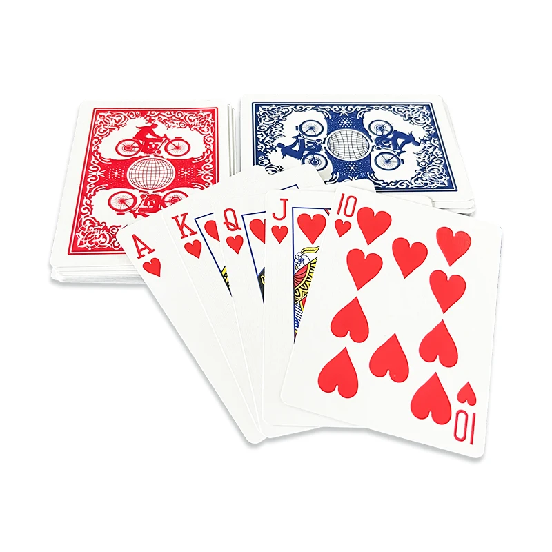 卸売紙製トランプ54枚入り カジノゲーム用88*63 mm