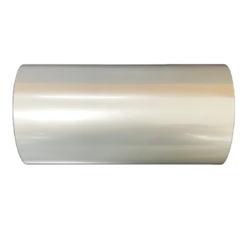 milky white Silicone Quality Control 80um pet film plastic rolls pet diffusion film plastic film packaging materials