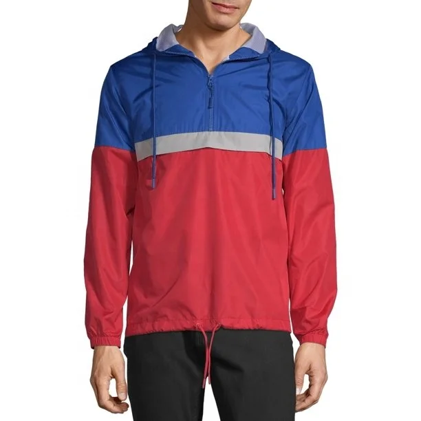 custom pullover windbreaker