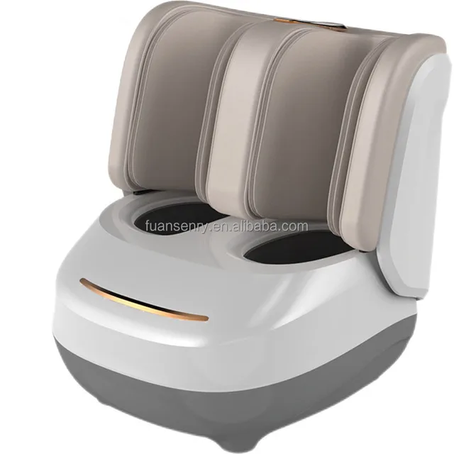 Wholesales Home Office Electronic Foot Massager Heating Therapy Airbag Full Coverage Vibrating Foot Massage Device for Relax