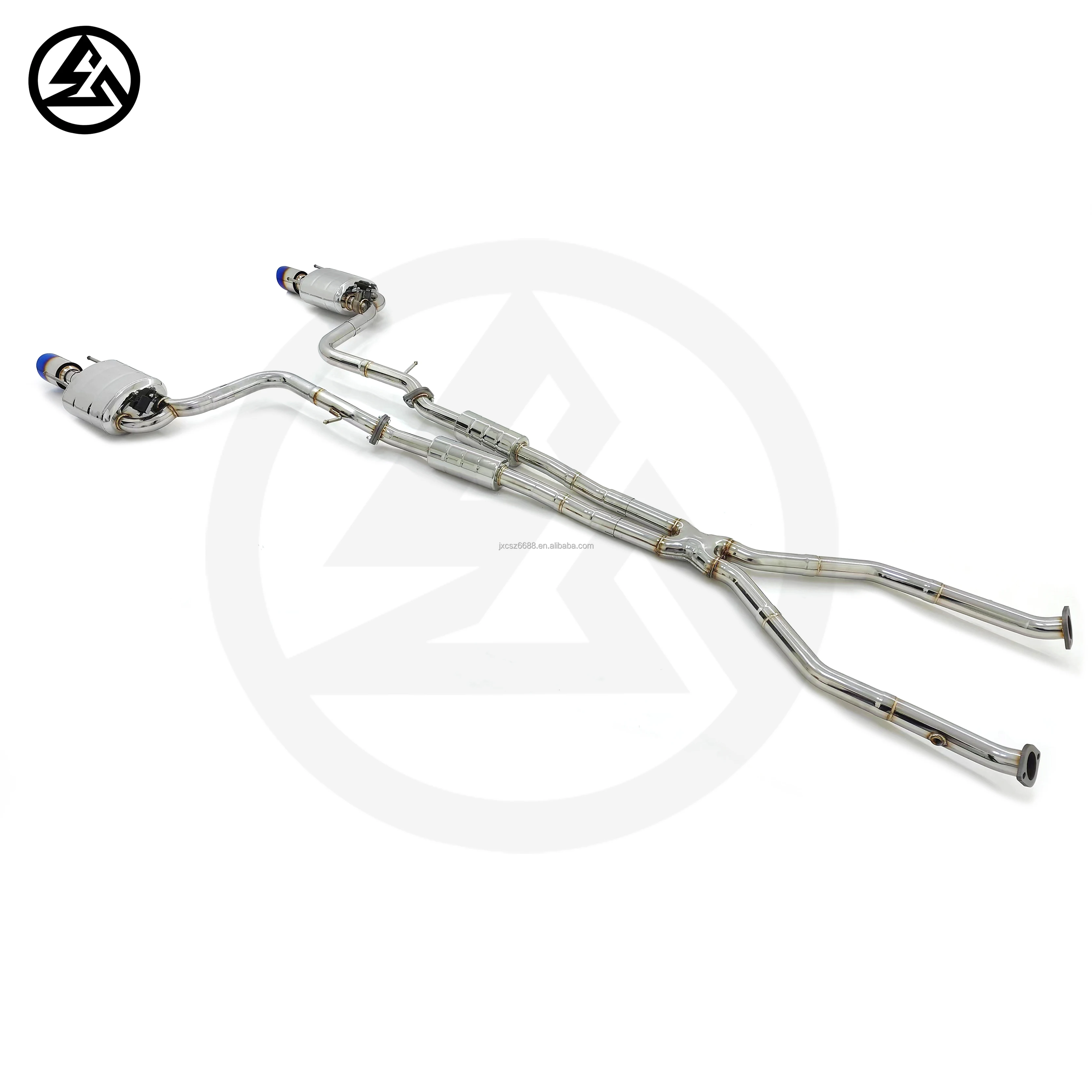 Csz Tuning Exhausted System For Lexus Is250 Is300 Is350 3.5l Ss304 Muffler Valved Catback