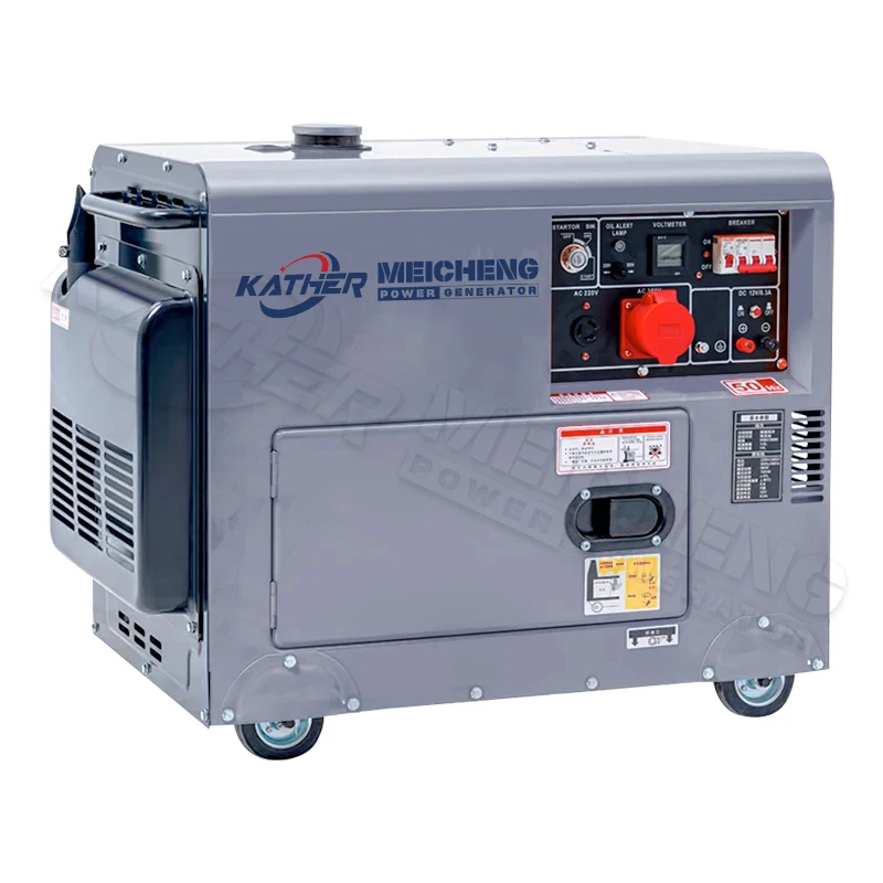 60hz diesel soundproof generators-6