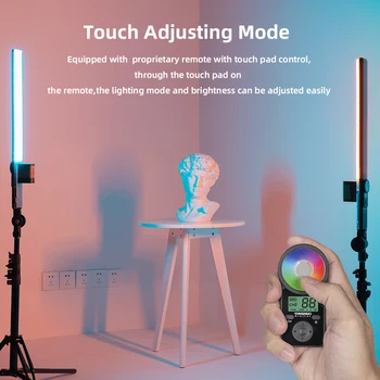 Yongnuo YN360 III YN360III Handheld 3200K-5500K RGB Colorful Ice Stick LED Video Light Touch Adjusting Controlled by Phone App product image