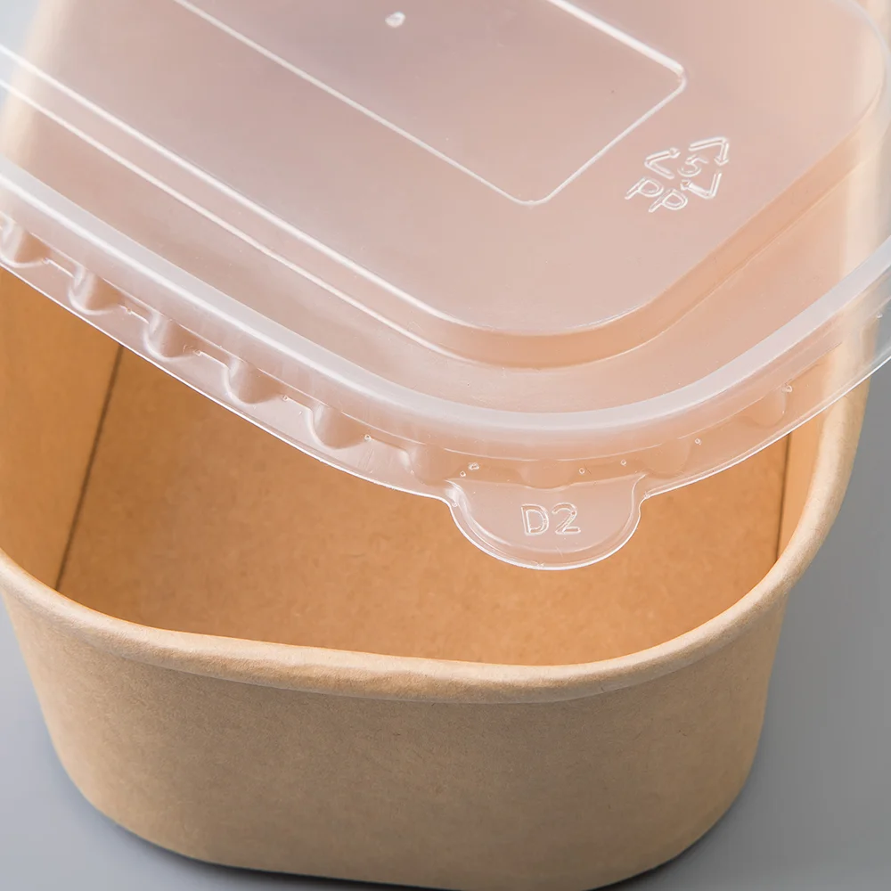 Eco Friendly Kraft Paper Packaging Biodegradable Fast Food Paper ...