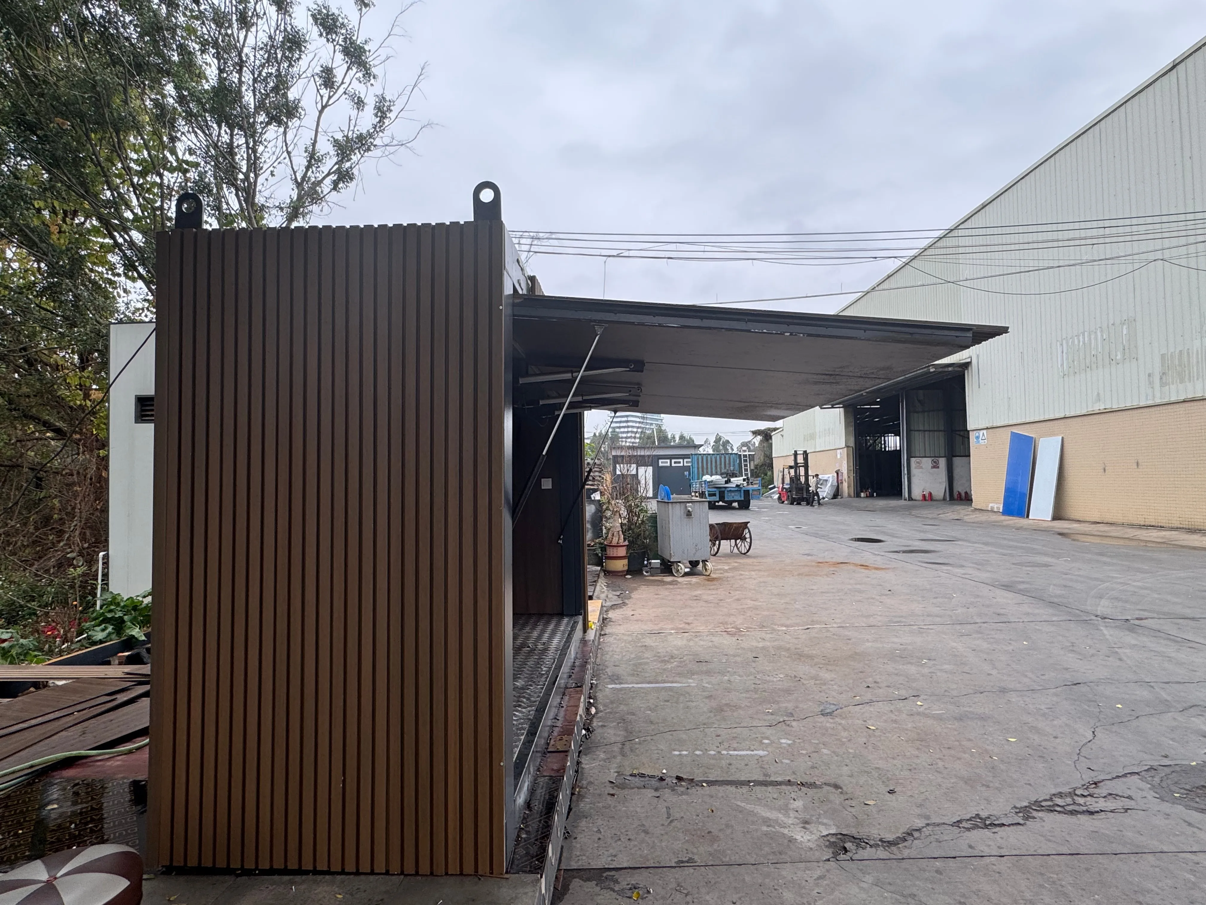 Prefab BBQ Room Small Prefabricated Grill House Garden Bbq Cabin Portable Outdoor Kitchen Units Container House