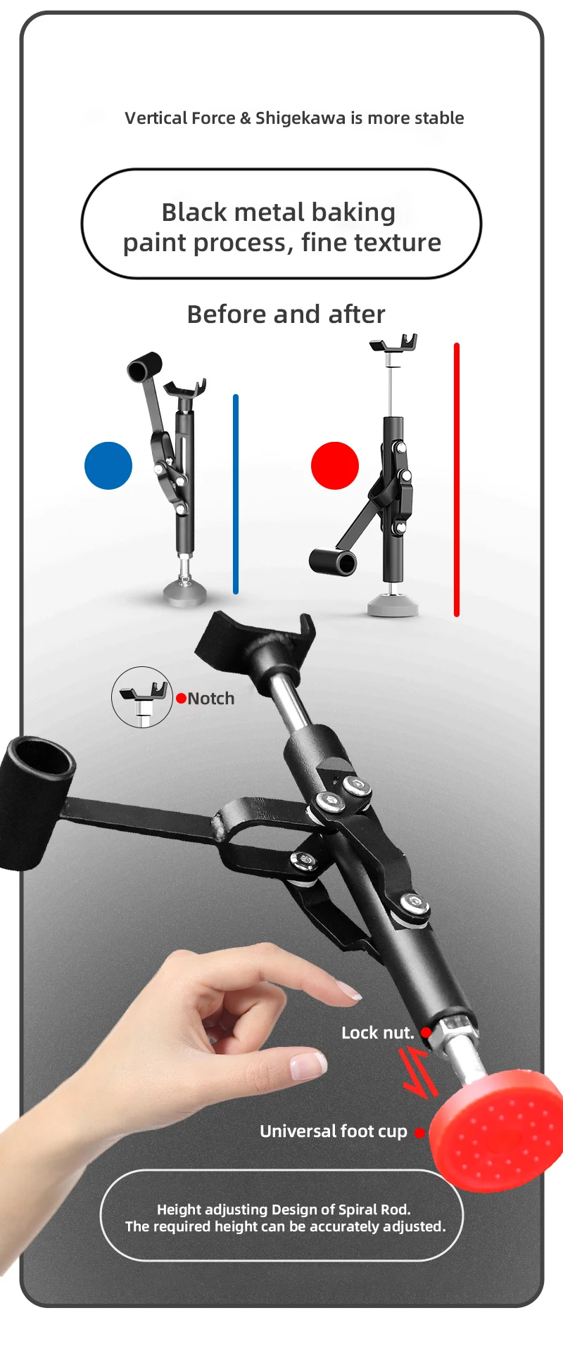 Cylion Motorcycle Lifting Frame - Portable & Foldable Support