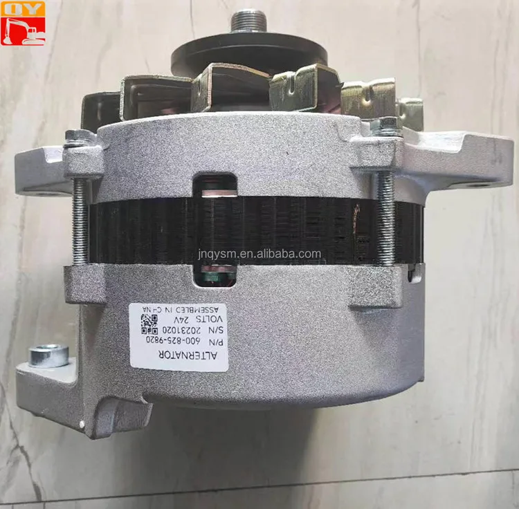 Alternador D61 Novo 6008616110 para Escavadora PC300-8 PC350-8