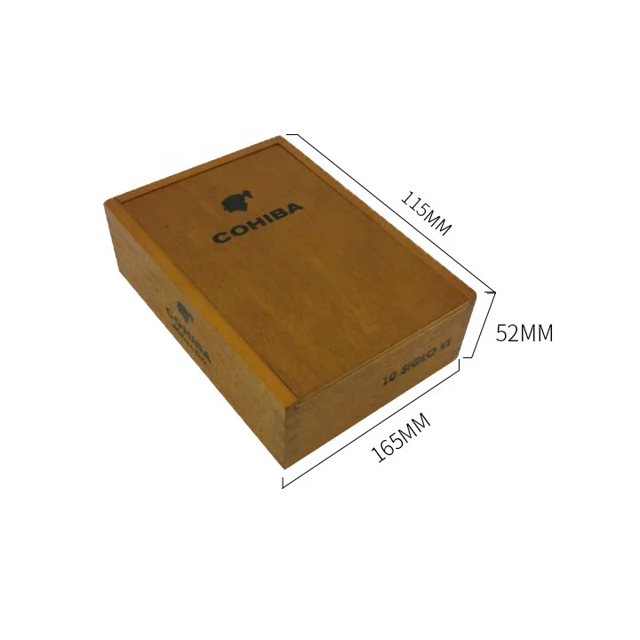 Luxury Custom Packaging Manufacturer Color Glossing Empty Humidor Wood ...