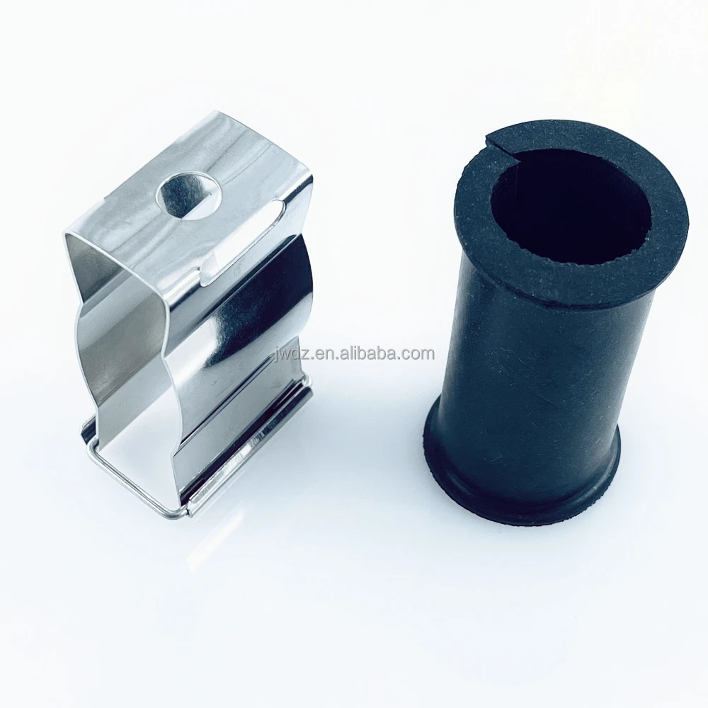 Stainless steel RSB-185 Clip with clamp lining for  Elliptical Waveguide E185