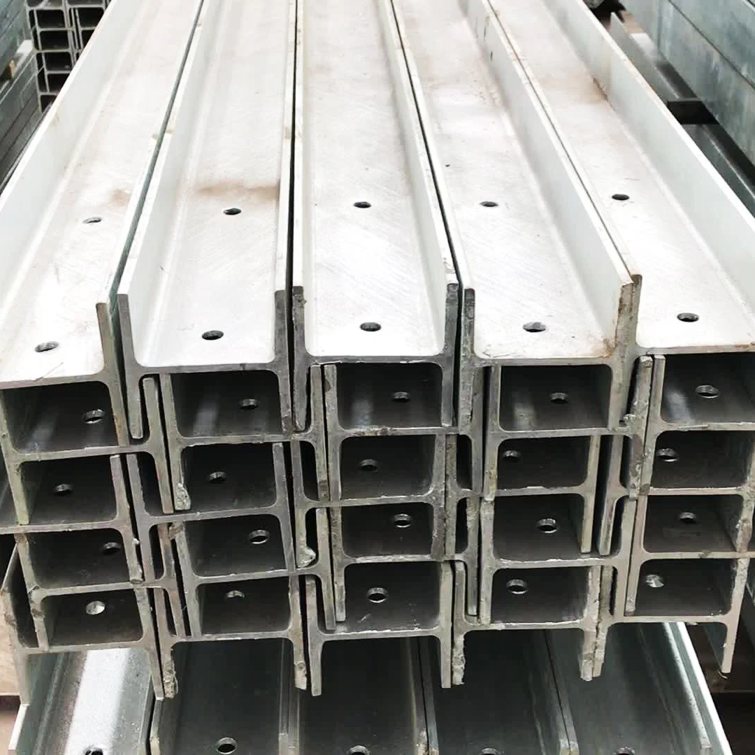 materiales de construcción de metal de acero estructural tamaños de hierro  de viga para estructural