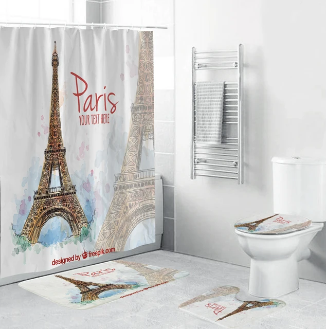 Paris Bathroom Carpet, Bathroom Rugs Paris, Carpets Paris Tower