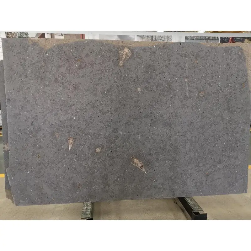 Paiastone High Quality Grey Limestone Slab Modern Design Style Brushed Tile Villa Exterior Outdoor Floor Paving Honed Split