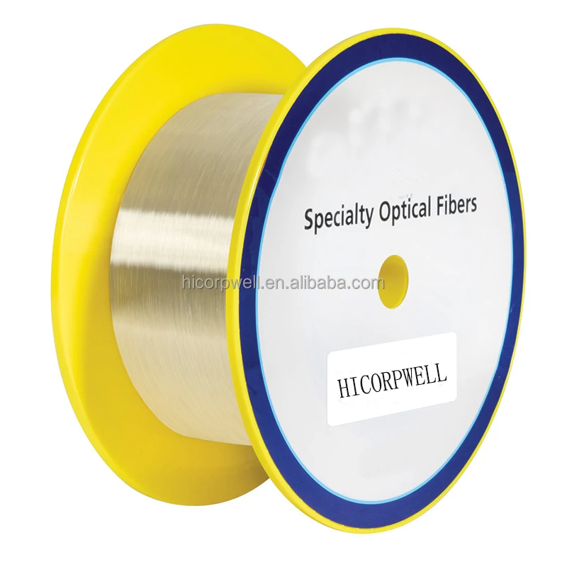 Uv Single Mode Transparent Single Core Fiber 50um Od 125um Transmission