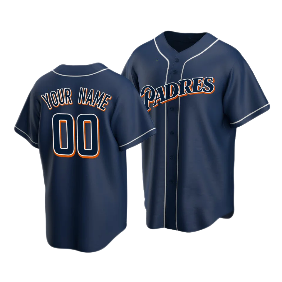 Fernando Tatis Jr. Jersey. Camo Navy Blue S-M-L-XL-2XL-3XL for