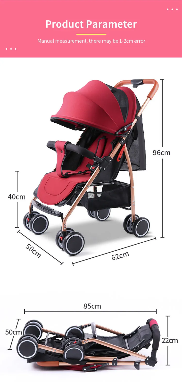 lightweight pram for newborn