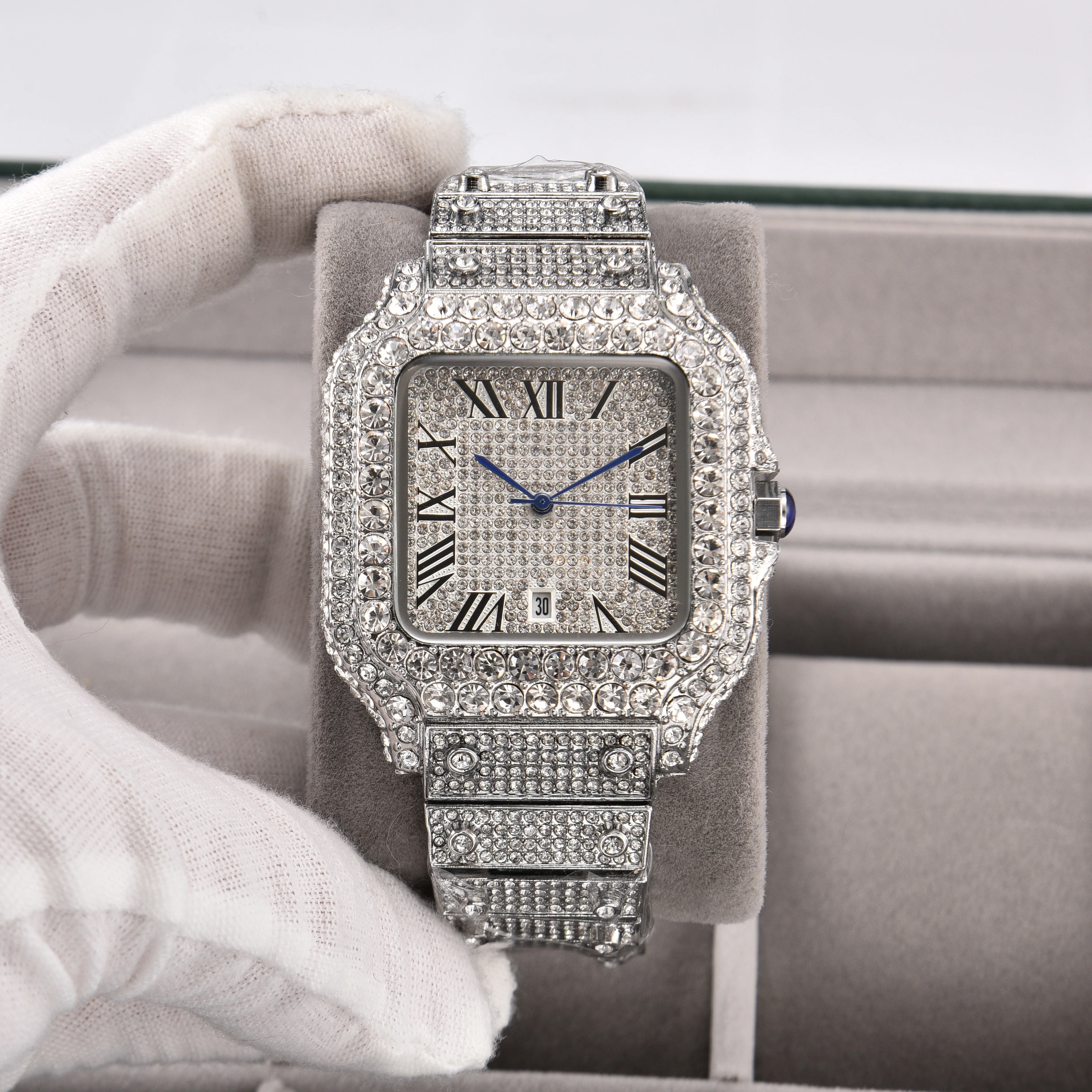 Luxury Square Diamond Watches for Men - 2026 Edition