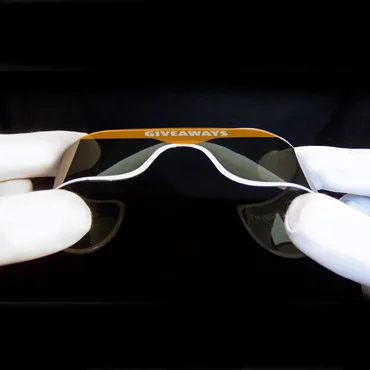 Diffraction Lens Heart Effect Reel Glasses Disposable Sunglasses Gift Sunglasses Roll up Film Sunglasses