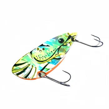 CHEERY 6g9g12g16g CRAZY SHRIMP Vibration Spoon Lure Sinking Fishing Metal Jig for Lake River Ocean Boat & Stream – Metal Jig – view 4