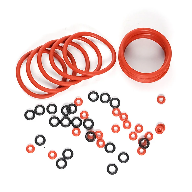 High Temperature Resistance Silicone Seals Wear-Resisting Rubber Sealing Ring for Industrial Electrical Equipment