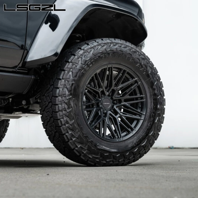 LSGZL Custom Monoblock Forged 17 18 20 21 24 26 Inch Deep Concave Alloy Wheel Rims 5x114.3 5x112 5x120 5x130 for BMW Audi Benz