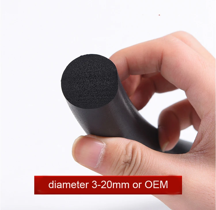 Epdm Round Foam Sealing Outdoor Sponge Rubber Foam Cord Buy Rubber