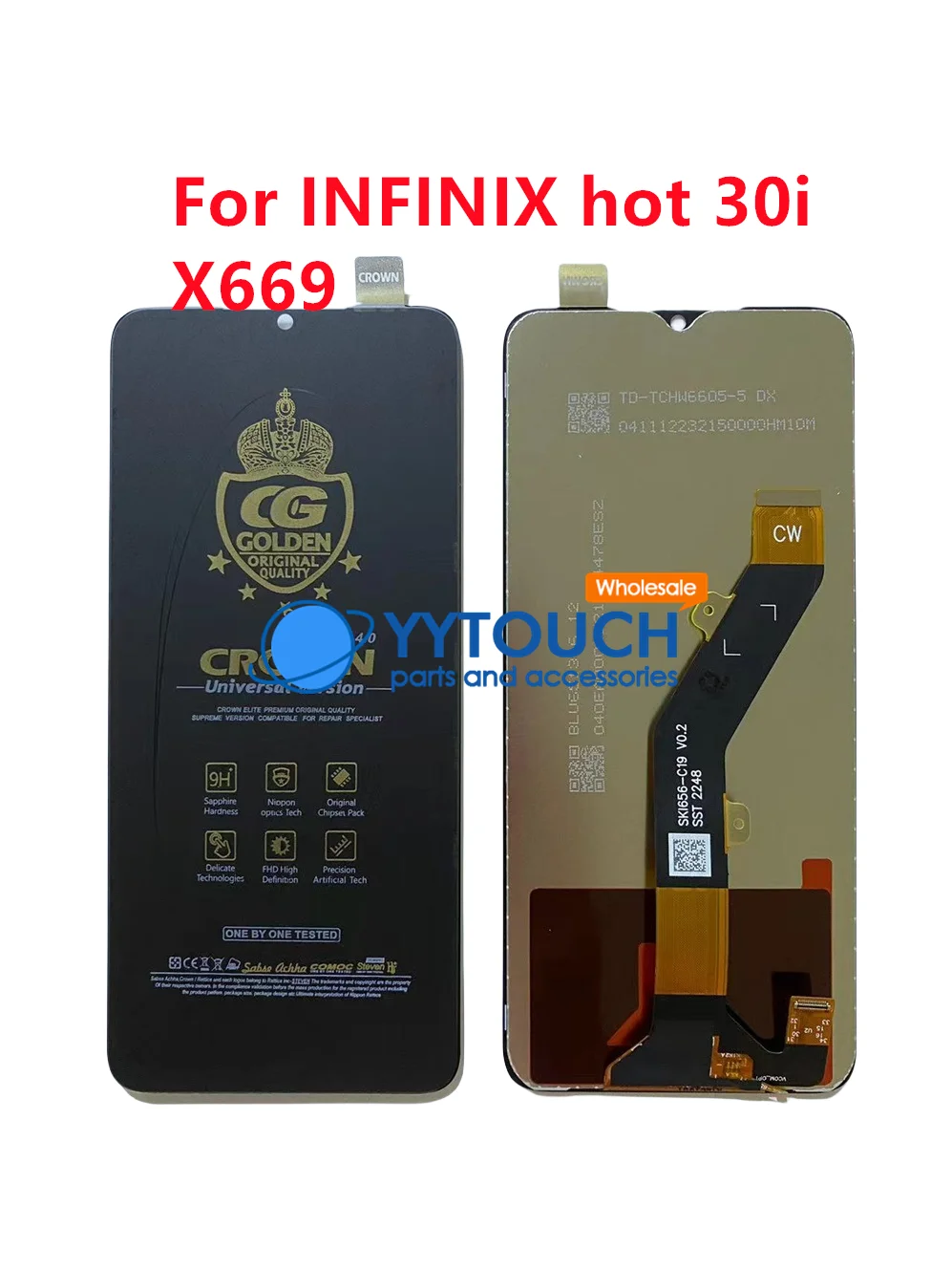 For Infinix Note 30I X6716 LCD Screen and Touch Digitizer Assemble Display