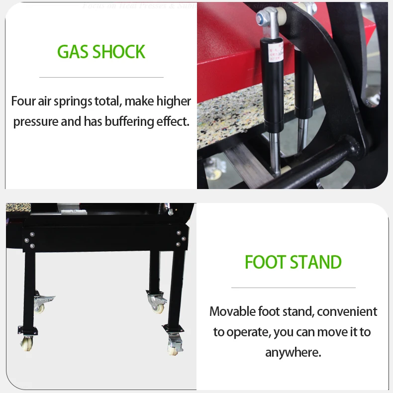 120cm x 100cm manual heat press