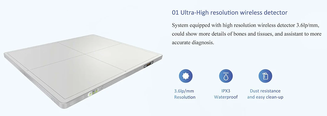 Best Price Radiography Department Medical Diagnostic Equipment X Ray Equipment Digital Mobile X-ray System supplier