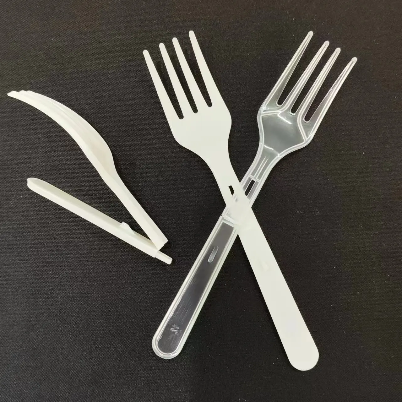 Bulk Packed Or Individually Packed Portable Disposable Folding Plastic