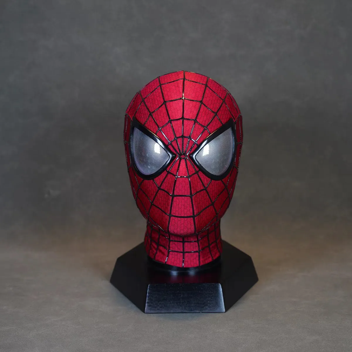 Factory Party Decoration Illuminated Led Spider-Man Mask Moving Eyes Spider Man Marks Spiderman Mask