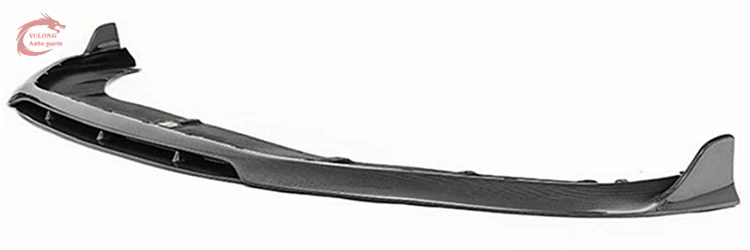 Spoiler/Splitter Avant En Vrai Carbone Pour Porsche Panamera 971 (2017-2019) - Becquet Bas De Pare-choc Glossy Noir