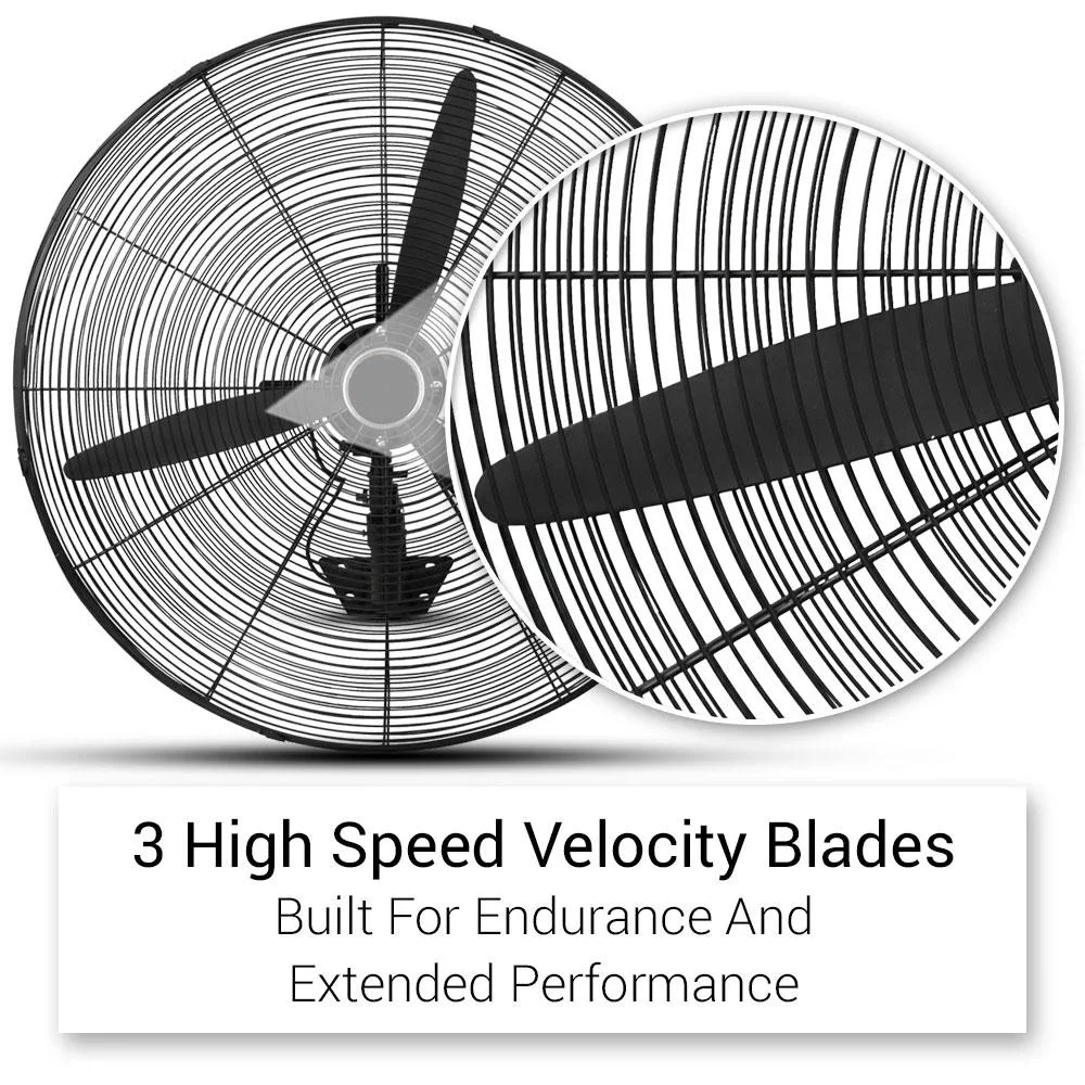 Wall Mounted Ventilation Fan, 650mm, 26inch - detail 20