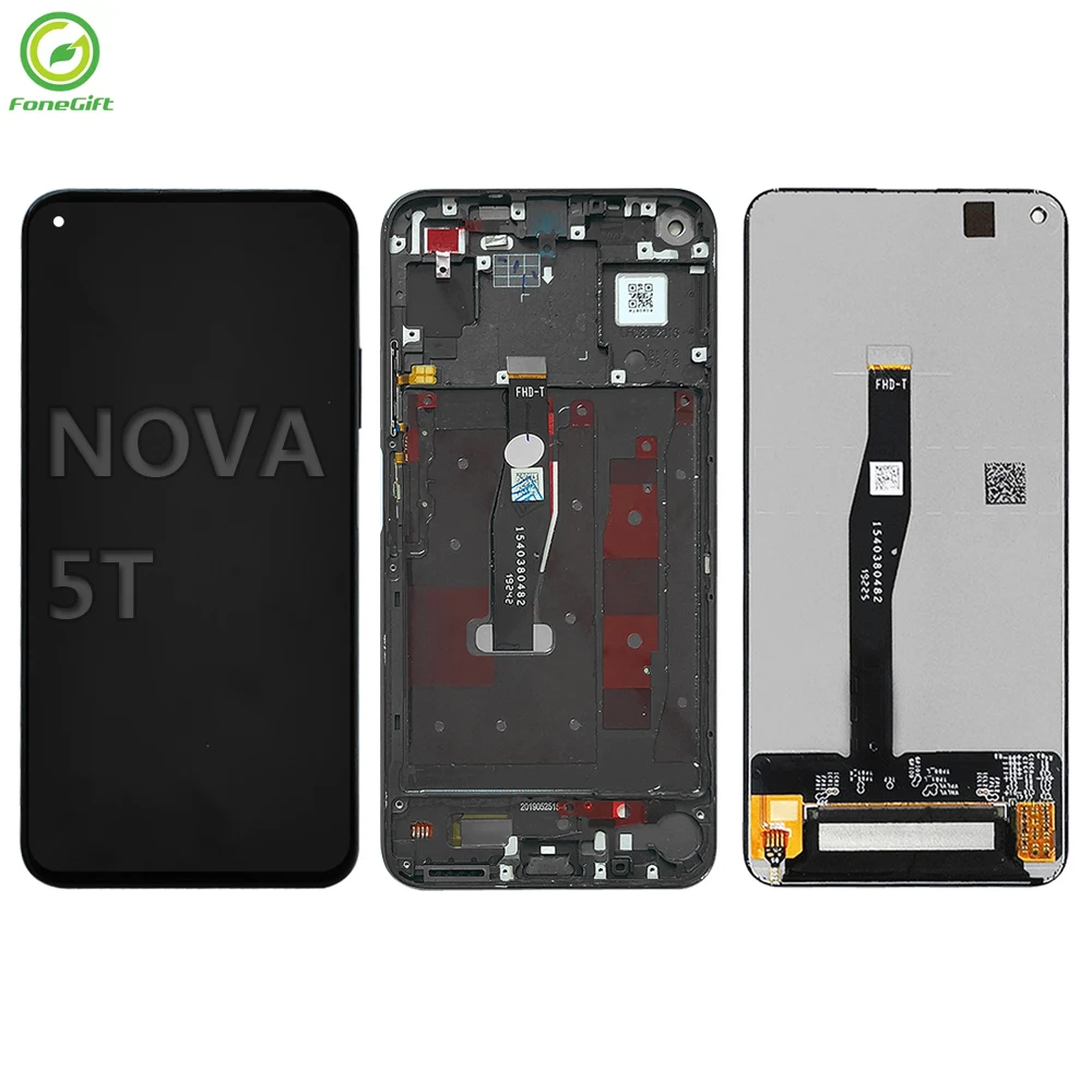 Pantalla for Huawei Nova 5T YAL-L21 L61A L71A LCD Display+Touch