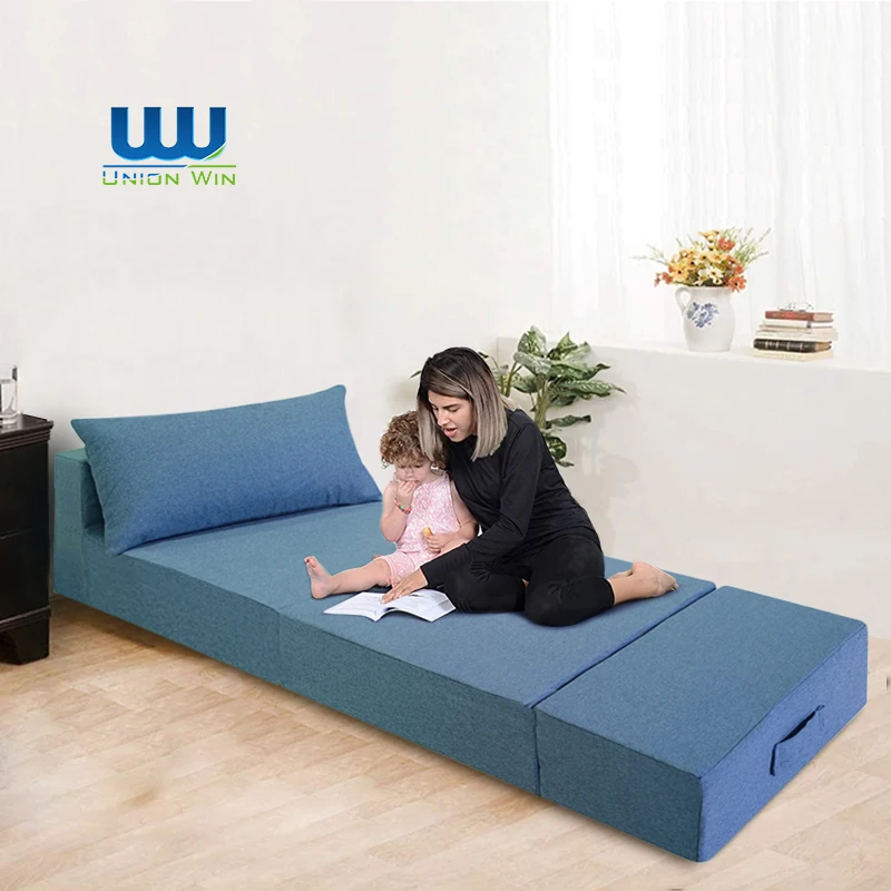 Canape Lit Pliable Cushion Foam Sleeper Memory Foam Sofa Mattress Low  Prices Futon Foldable Foam Flip Out Sofa Bed with Mattress