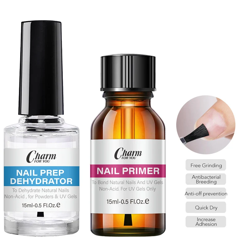 CHARM for YOU  15ML Nail Function Gel Nail Prep Dehydrator Nail Primer and Dehydrator