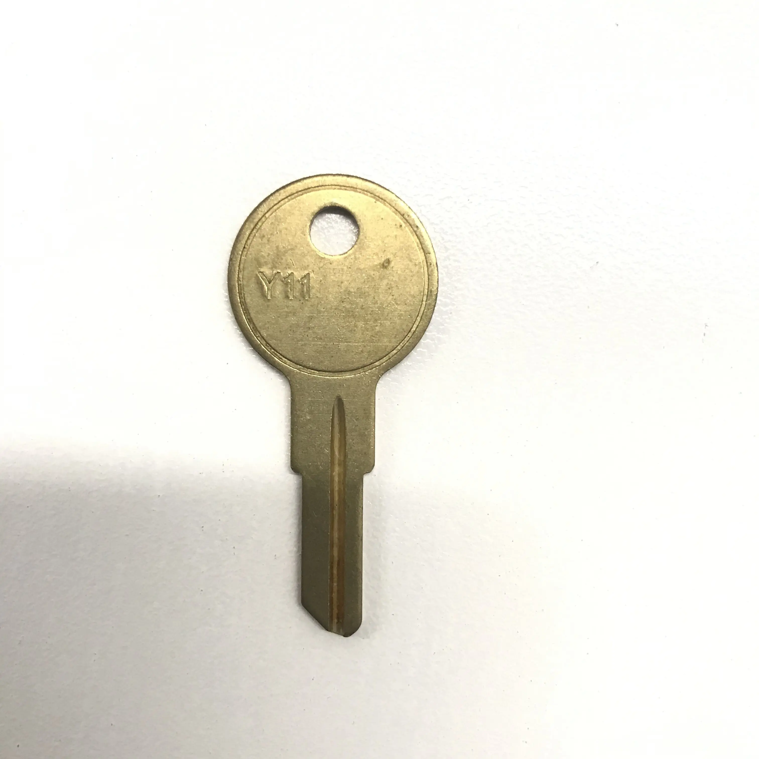 Brass Key Blank Y11 Keyway Blank Key for Locksmiths with OEM logo Free Shipping