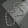 Silver-clavicle chain