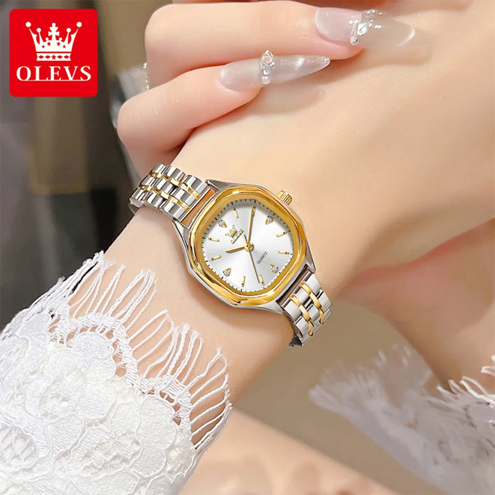OLEVS 5888 Luxury Women's Stainless Steel Watch