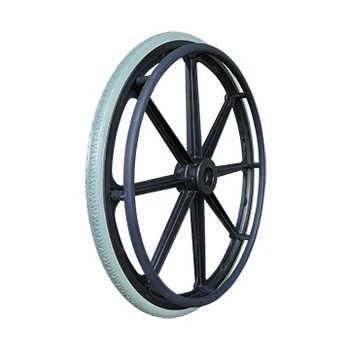Wheelchair accessory 24 Inches Mobility Scooter Rollator Replacement Wheel Casters China wholesale supplier