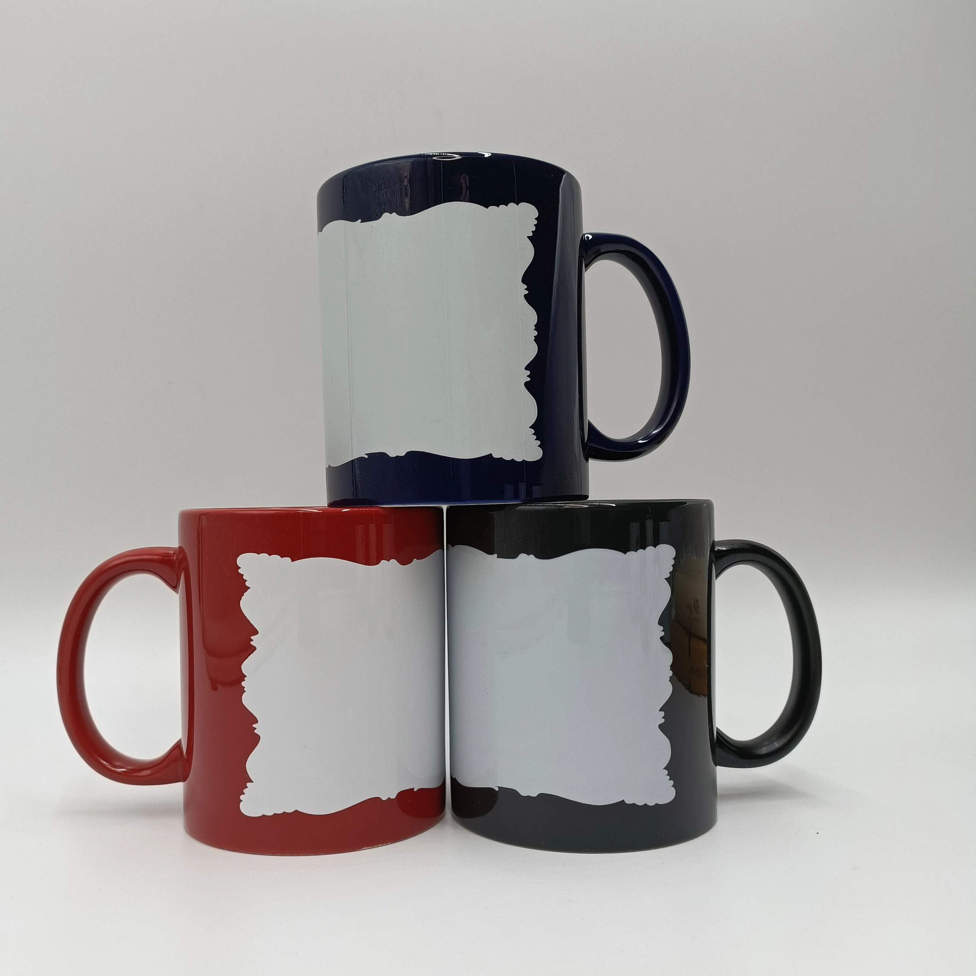 Direct Selling Polyester Coating Sublimation Coffee Mug Ceramic Sublimation Coated Mug